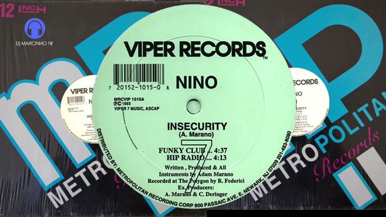 Nino-Insecurity  (12'' Single) ((24bit-44100khz) (Wav) Vinyl Remastering)