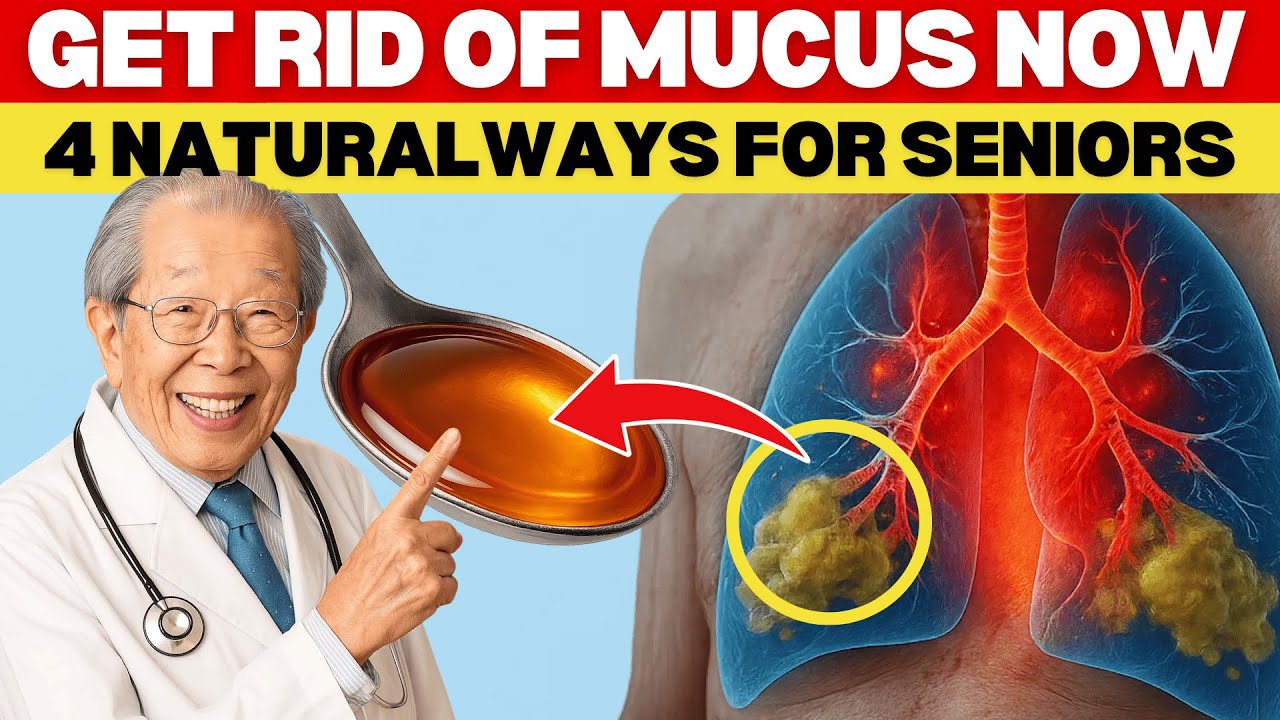 Japan’s Oldest Doctor: Clear Your Mucus Now or Risk Losing Lung Strength After 60 (Natural Methods)