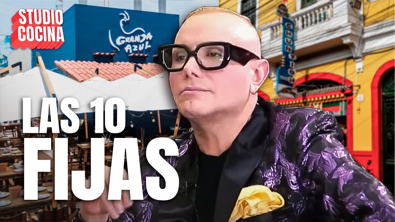 10 Restaurantes en Lima con Carlos Cacho 👌 I Studio Cocina
