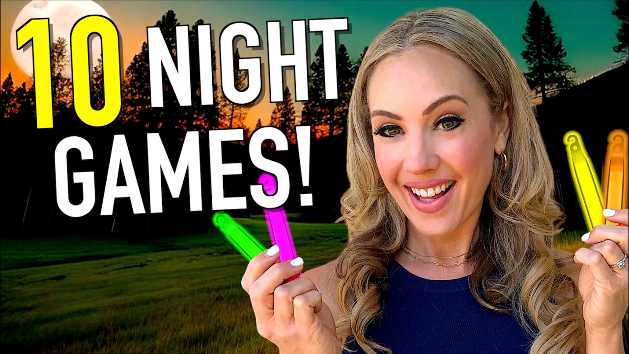 NIGHT GAMES for Youth Ministry - 10 Fun Outdoor Youth Group Games