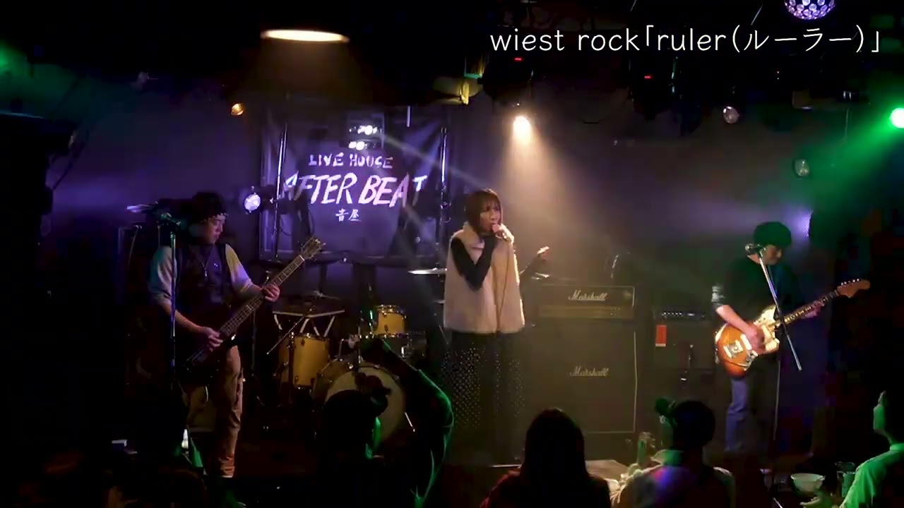 2025/12/31 wiest rock「ruler（ルーラー）」@京都AFTERBEAT