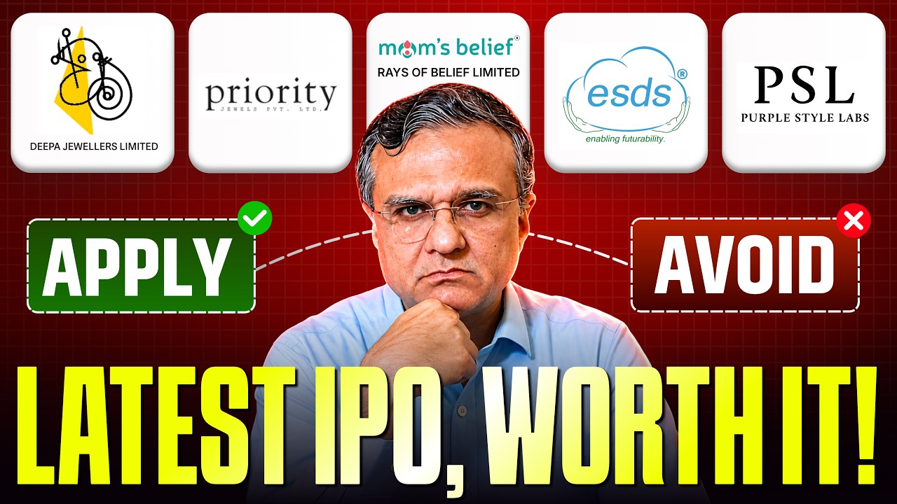 5 IPOs You Can&rsquo;t Ignore! APPLY These, AVOID This One? | Dipan Mehta | IPO Adda