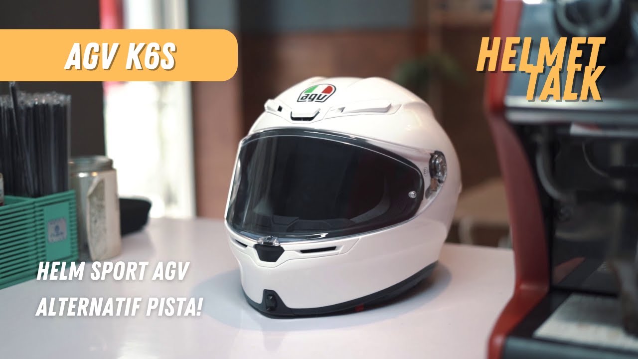 Helmet Talk - Kasta Tertinggi AGV K Series [AGV K6S 2023] - Rasa Pista yang Ramah di Kantong!