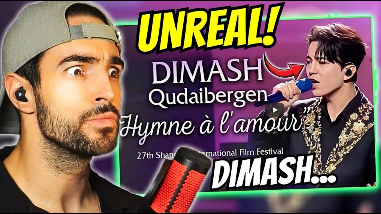 НОВЫЙ! Он вообще человек?! 😱 Димаш – Hymne à l’amour LIVE Reaction