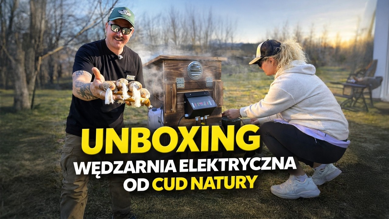 WĘDZARNIA ELEKTRYCZNA CUD NATURY &ndash; UNBOXING I PIERWSZE WRAŻENIA