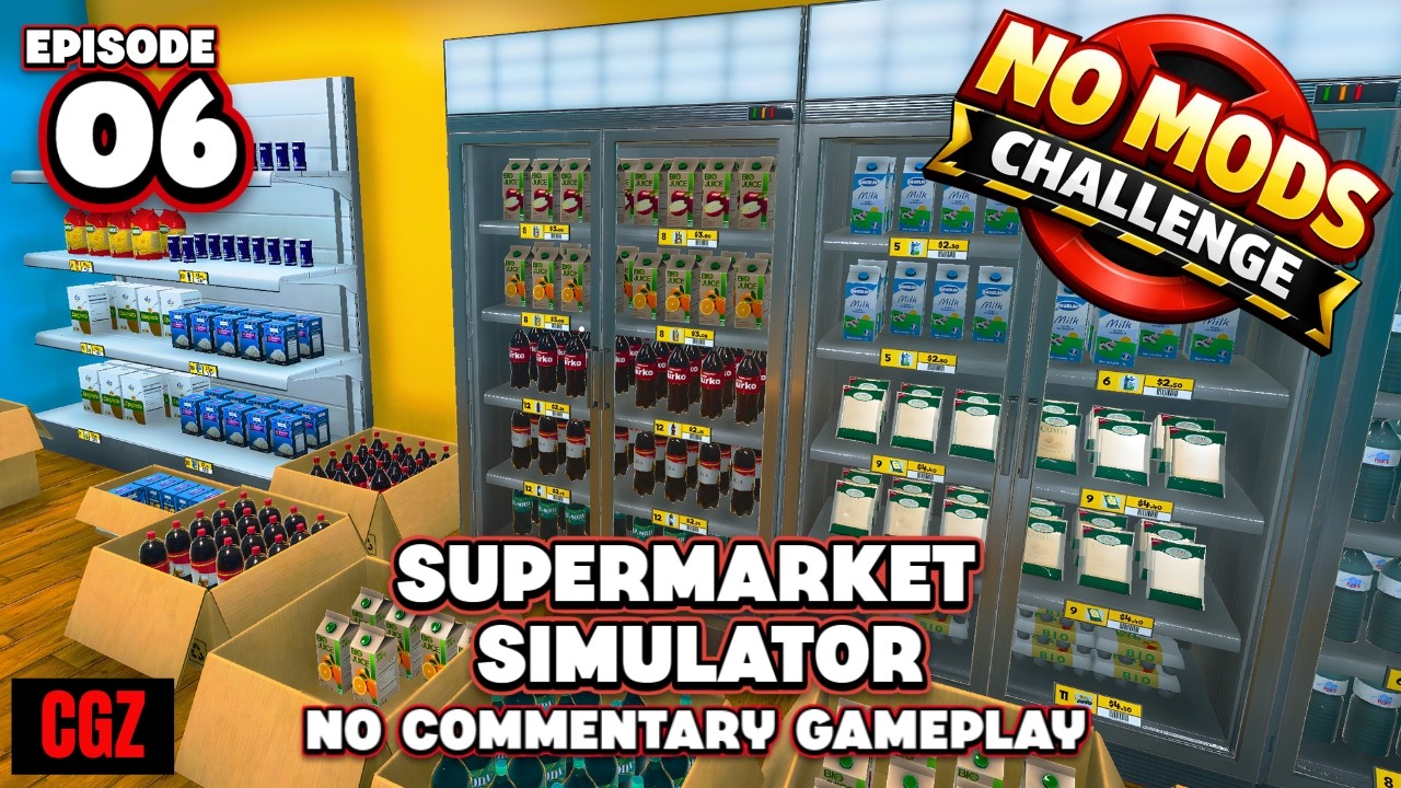 Supermarket Simulator | Back to Basics | EP06 | No Commentary