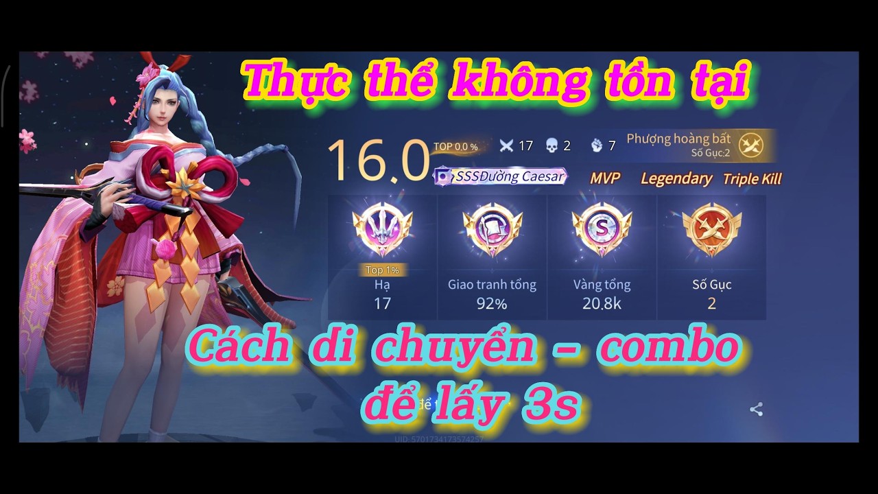 Lord Gaming hóa quỷ cùng Airi kimono  nhận ngay 3s quá mãn nhãn #liênquânmobile #airi #lienquan