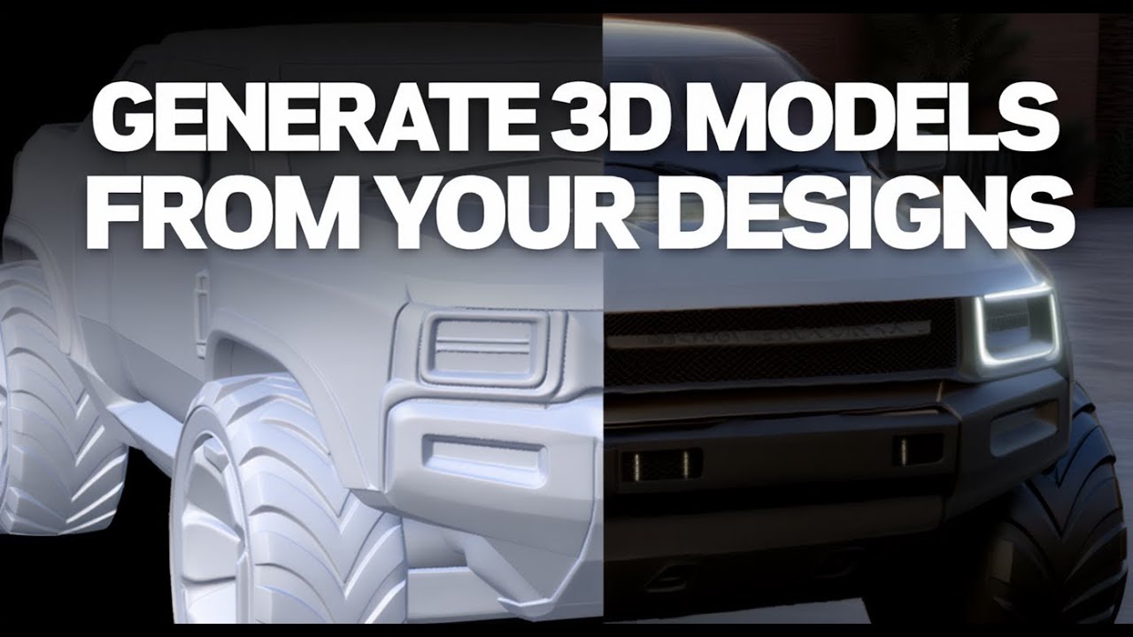 Как превратить 2D-проекты в высококачественные 3D-модели в Vizcom