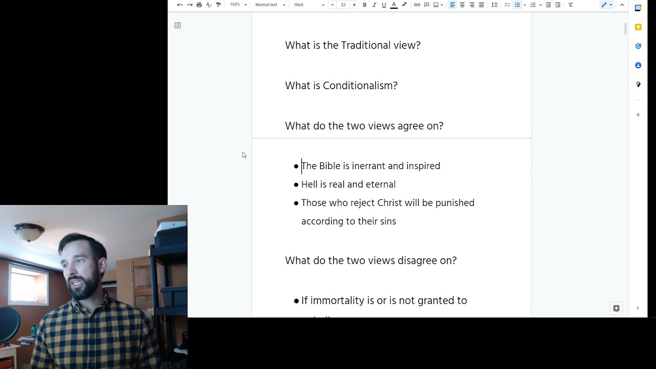 Conditionalism, Traditionalism, and the Symbolism of Scripture