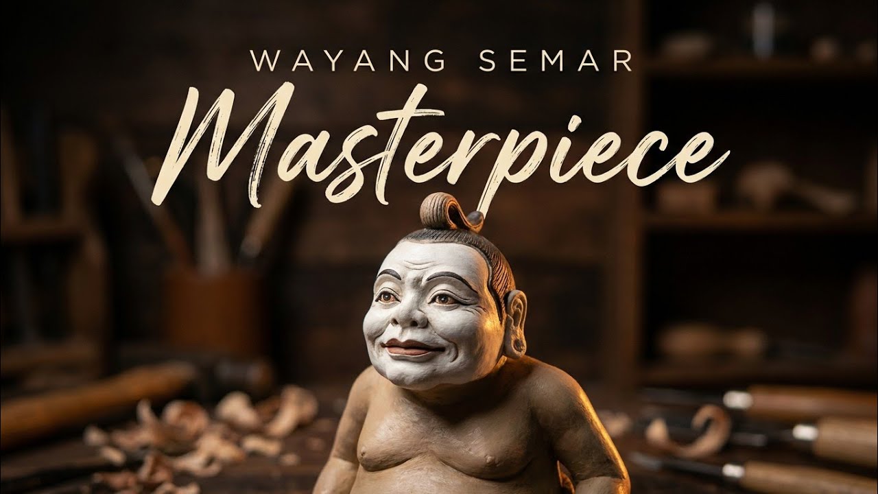 Sculpting tokoh wayang SEMAR Badranaya With Epoxy Clay Homemade