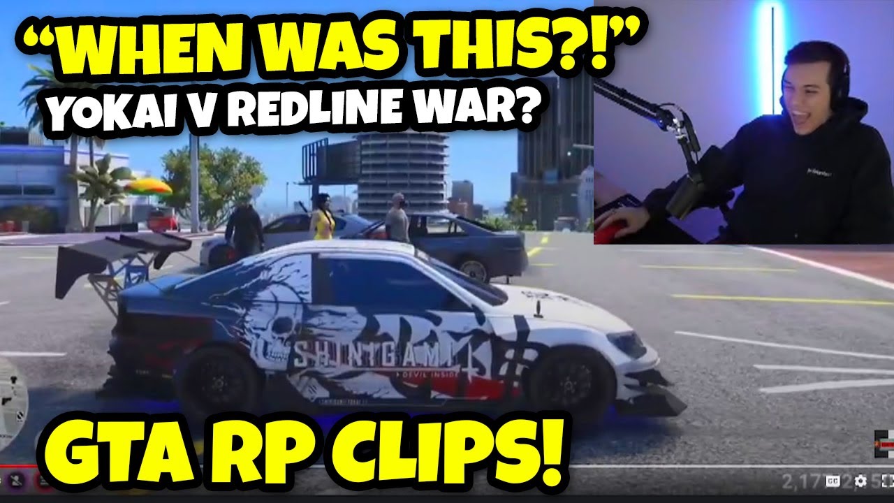 AnthonyZ Reacts To GTA RP CLIPS & Yokai Attacking Redline? | GTA 5 RP NoPixel