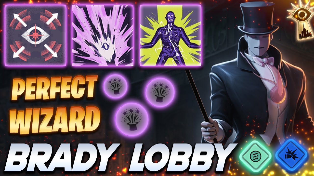 Brady Lobby Sinclair PERFECT WIZARD 12/0 - Deadlock Pro Gameplay & Guides [Watch & Learn]