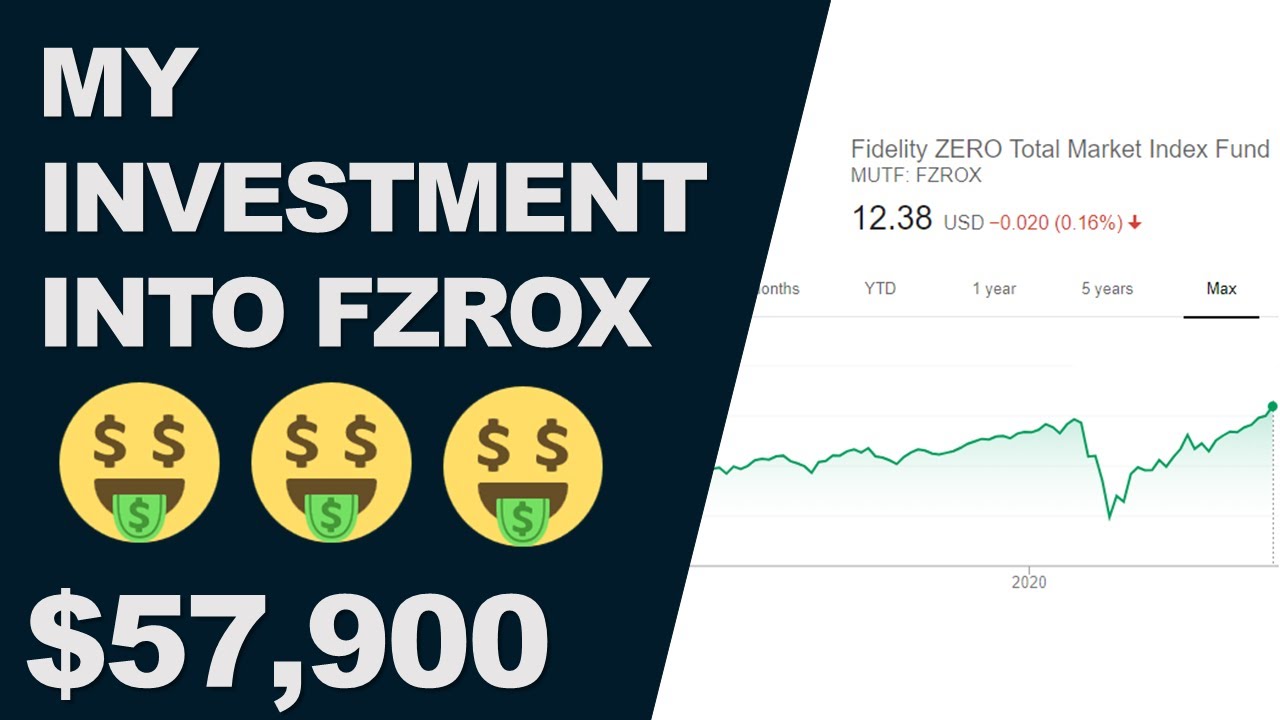 My Investment into Fidelity Total US Stock Market Index (FZROX) | Let's Make A Million Ep. 5