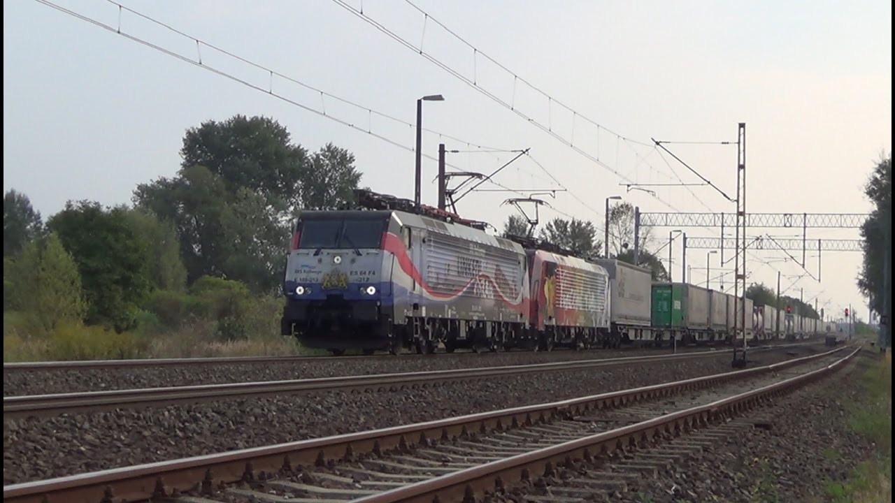[ERS Railways] E189 212-4 z E189 206-6 | Zbąszyń