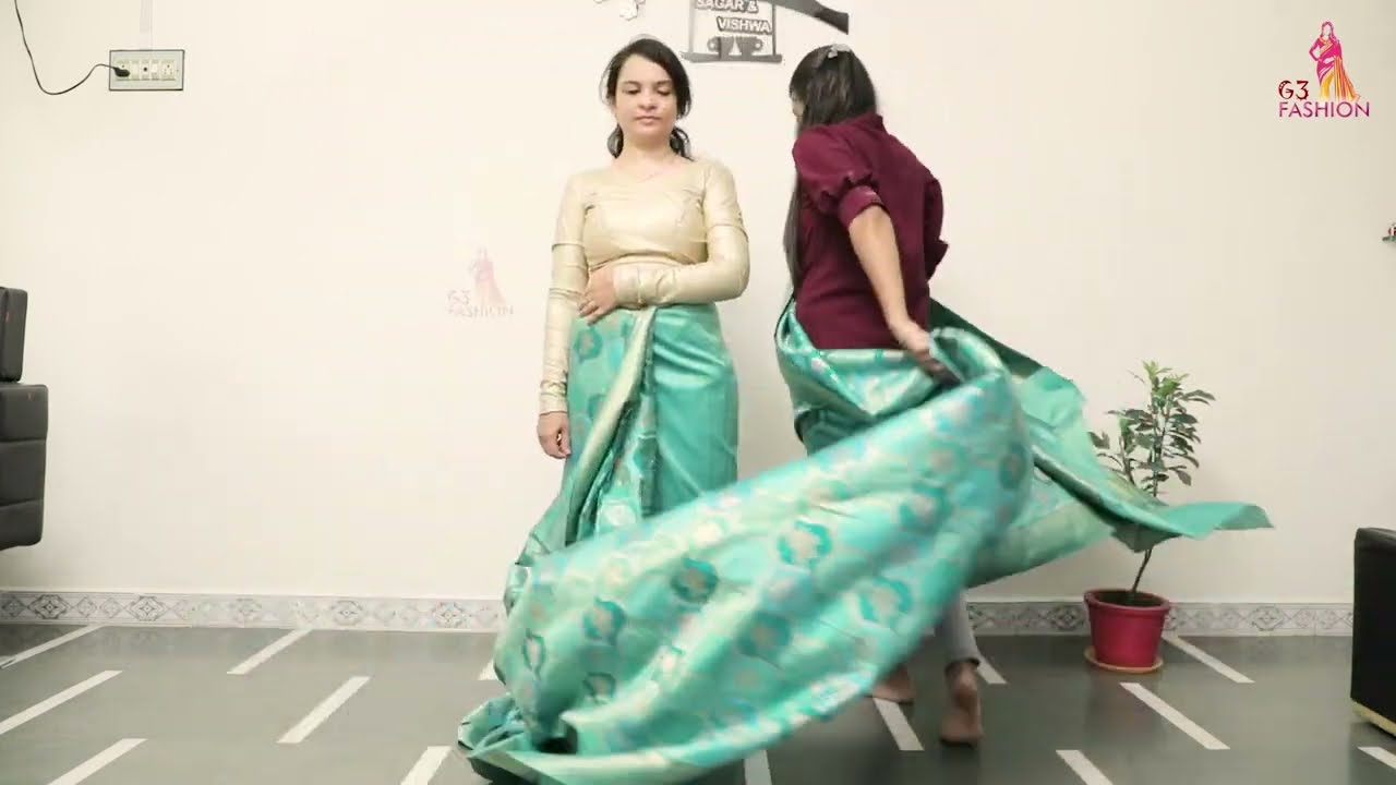 How To Wear Coorgi Style Saree | Traditional Kodava Saree Drape Of Karnataka