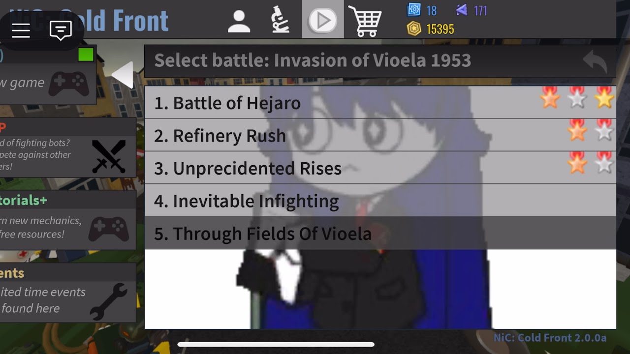 NIC cold front Invasion of Vioela 1953 map 4