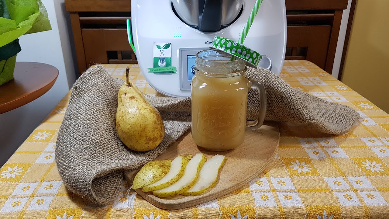 Succo di pera per bimby TM7 TM6 TM5 TM31