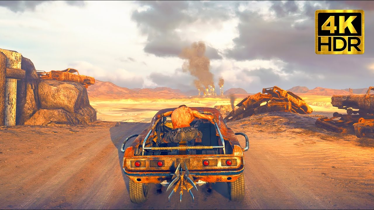 MAD MAX Freeroam HDR Gameplay [4K 60FPS RTX 5090 Ultra Graphics]
