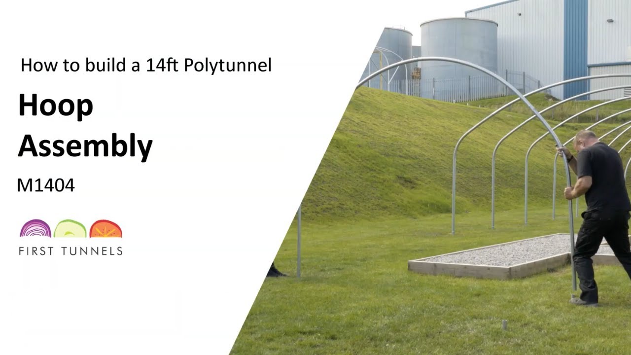 14ft Polytunnel | Hoop Construction | M1404
