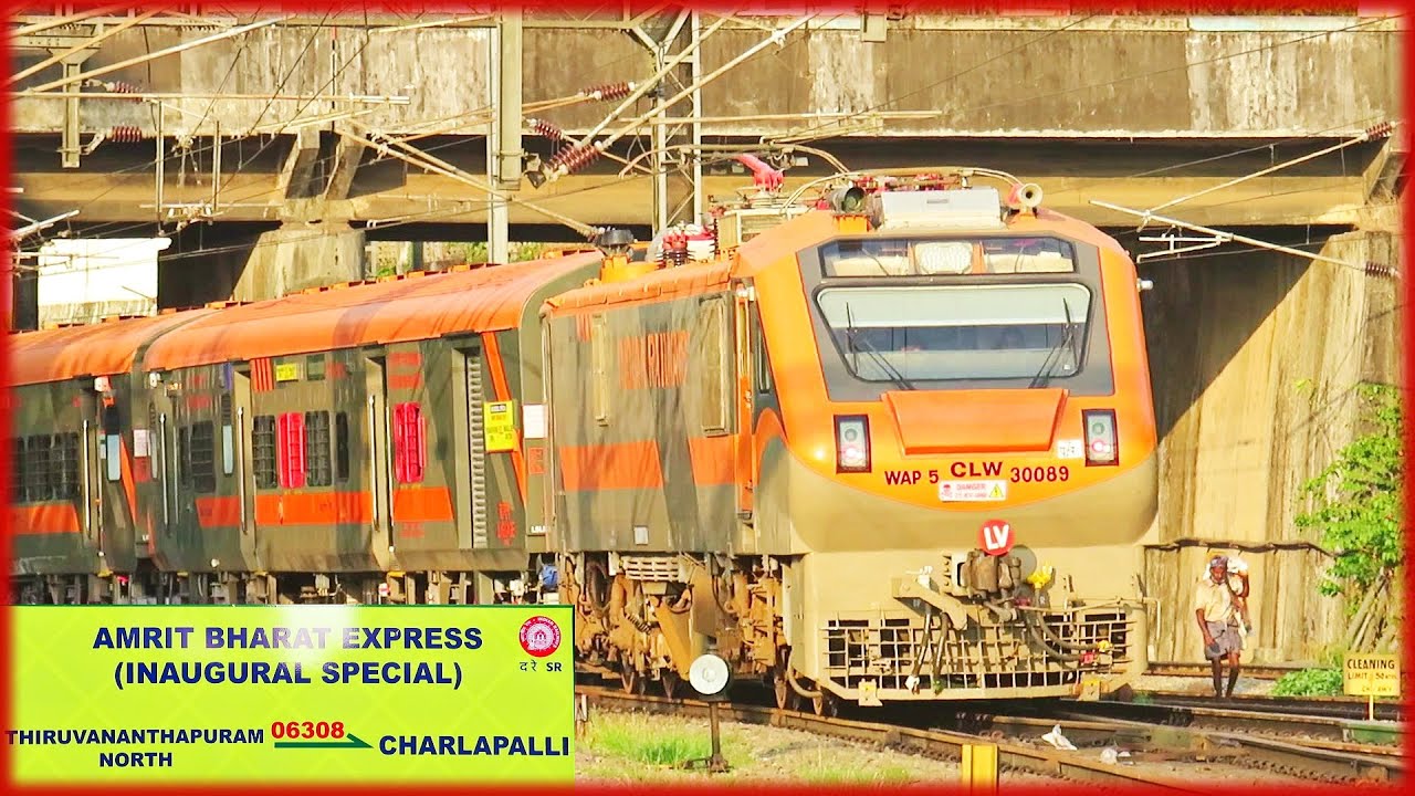 Most Exciting AMRIT BHARAT Trains from Kerala | Inaugural Run & Travel