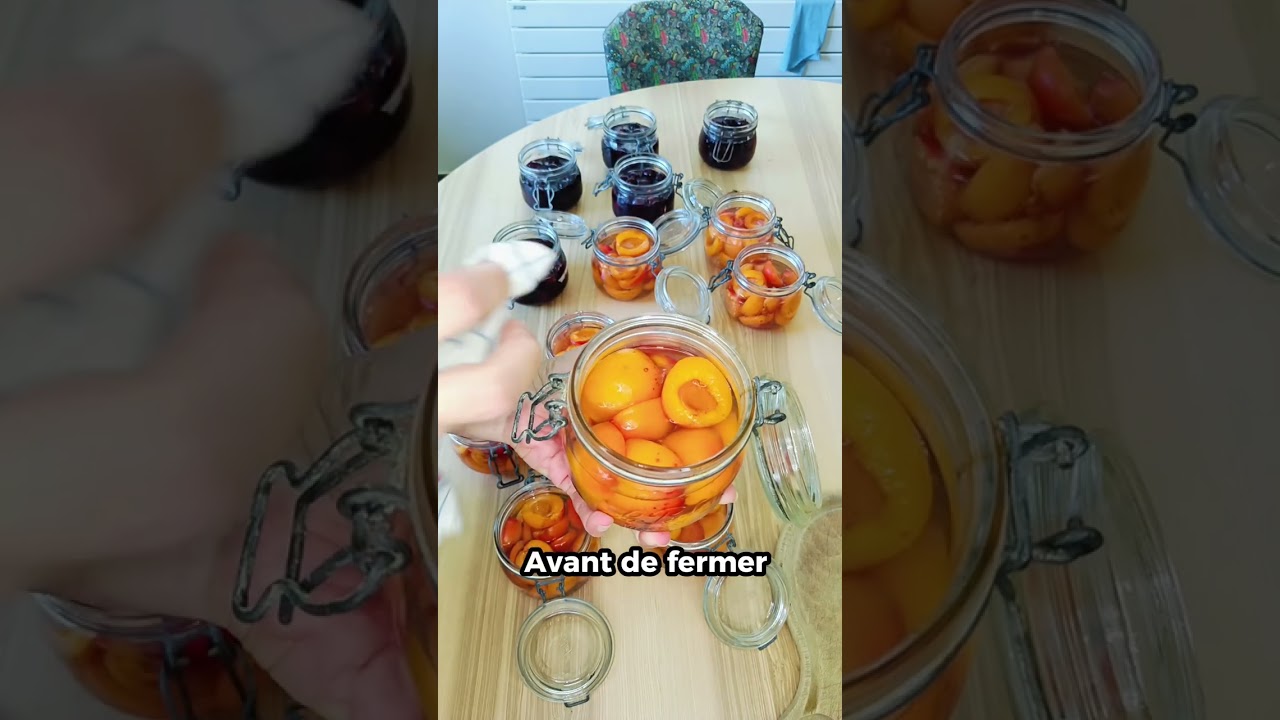 Tuto bocaux/ st&eacute;rilisation