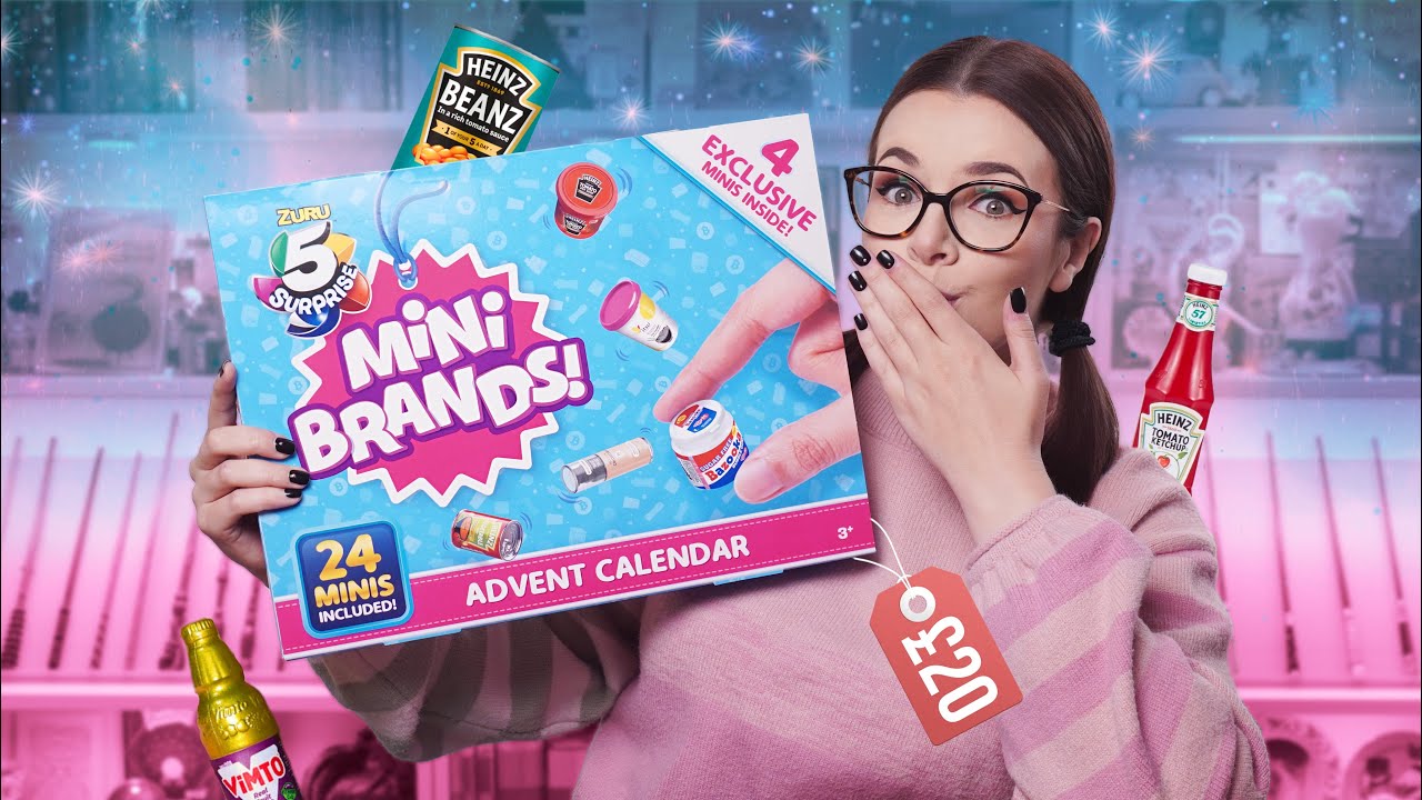 Адвент-календарь Mini Brands (ограниченный тираж) 2022 🎁