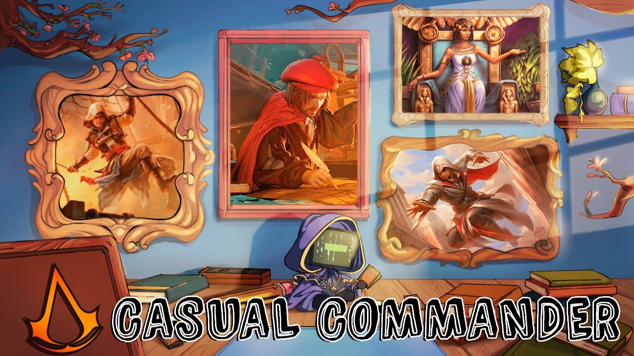 EZIO 🆚 CLEOPATRA 🆚 EDWARD 🆚 LEONARDO  | Assassin's Creed EDH / Casual Commander