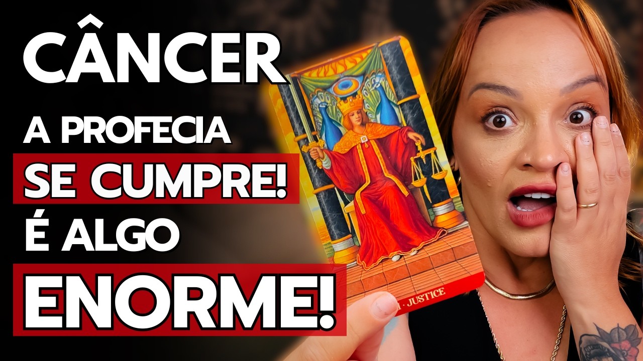CÂNCER TEM DATA PARA ACONTECER! PREPARE-SE! VAI CAUSAR UM REBULIÇO NO SEU DESTINO.