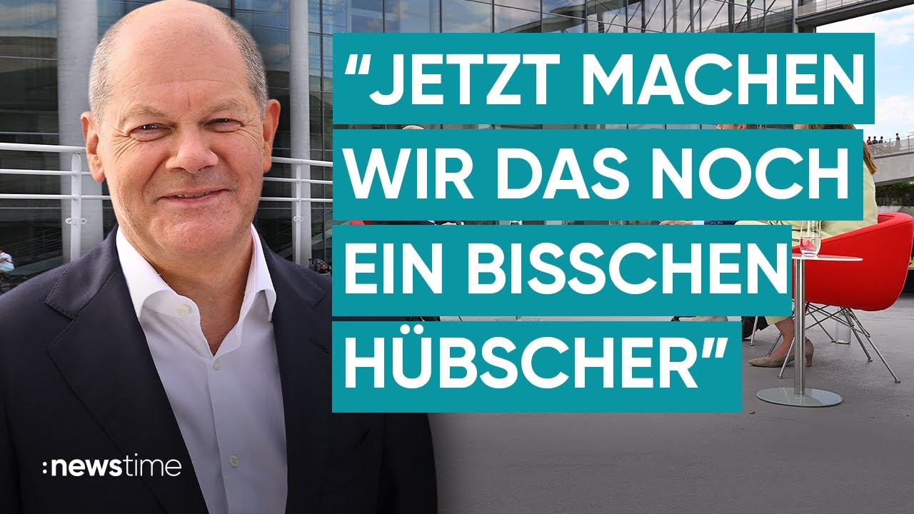 :newstime SPEZIAL: Wo steht Deutschland? Bundeskanzler Scholz im Interview