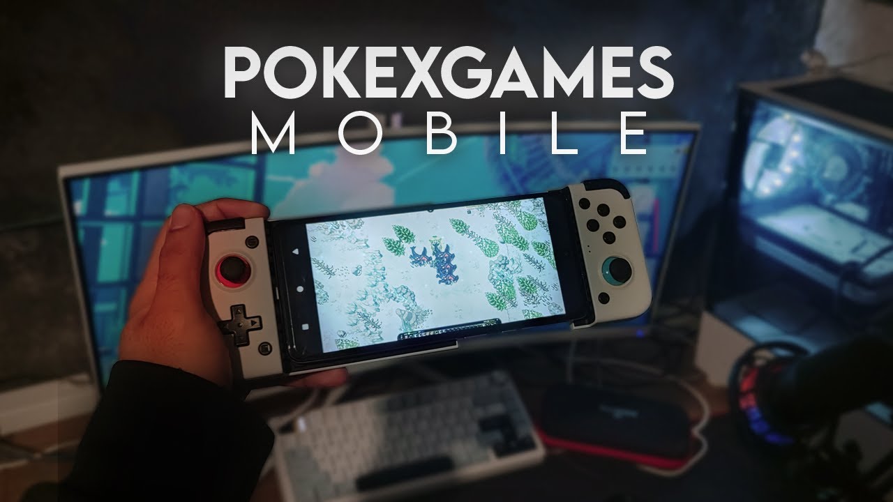 FINALLY!!! HOW TO PLAY POKEXGAMES MOBILE!!!