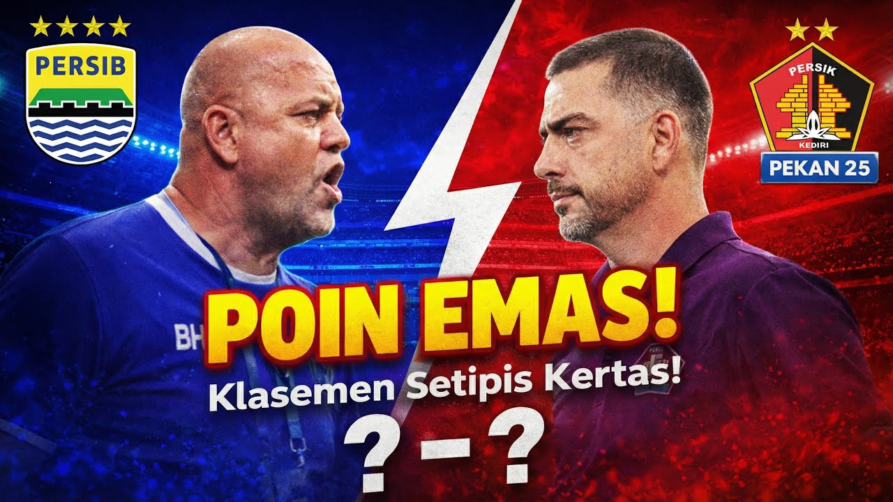 PERSIB vs PERSIK PEKAN 25 Analisis Lengkap Hodak 