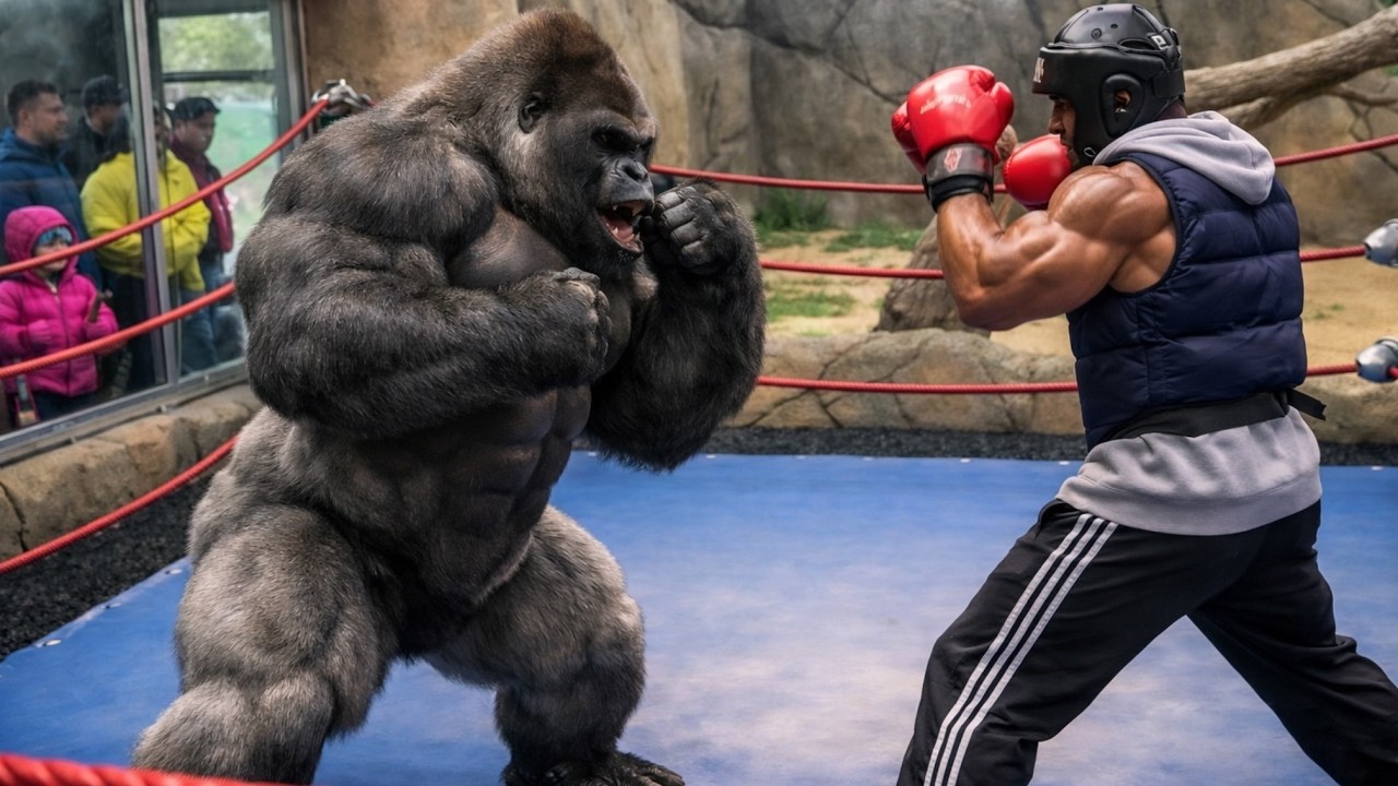When Gorillas Surprised Bodybuilders in an Unexpected Way…