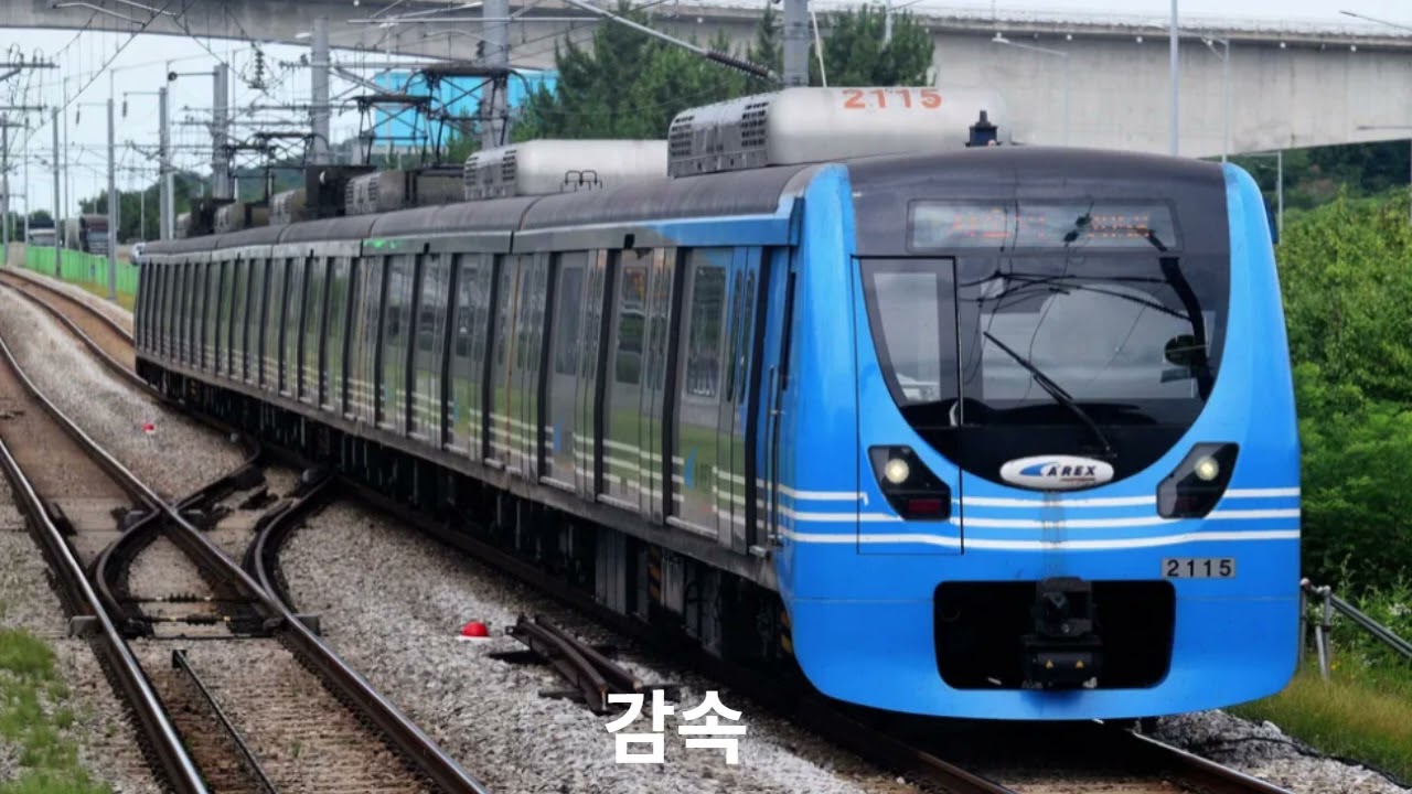 공항철도 (현대로템 vvvf-igbt)구동음