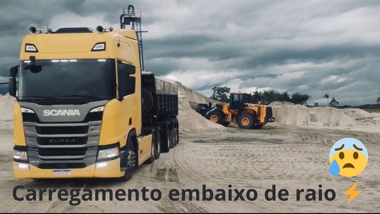 CARREGAMENTO PERIGOSO COM A SCANIA