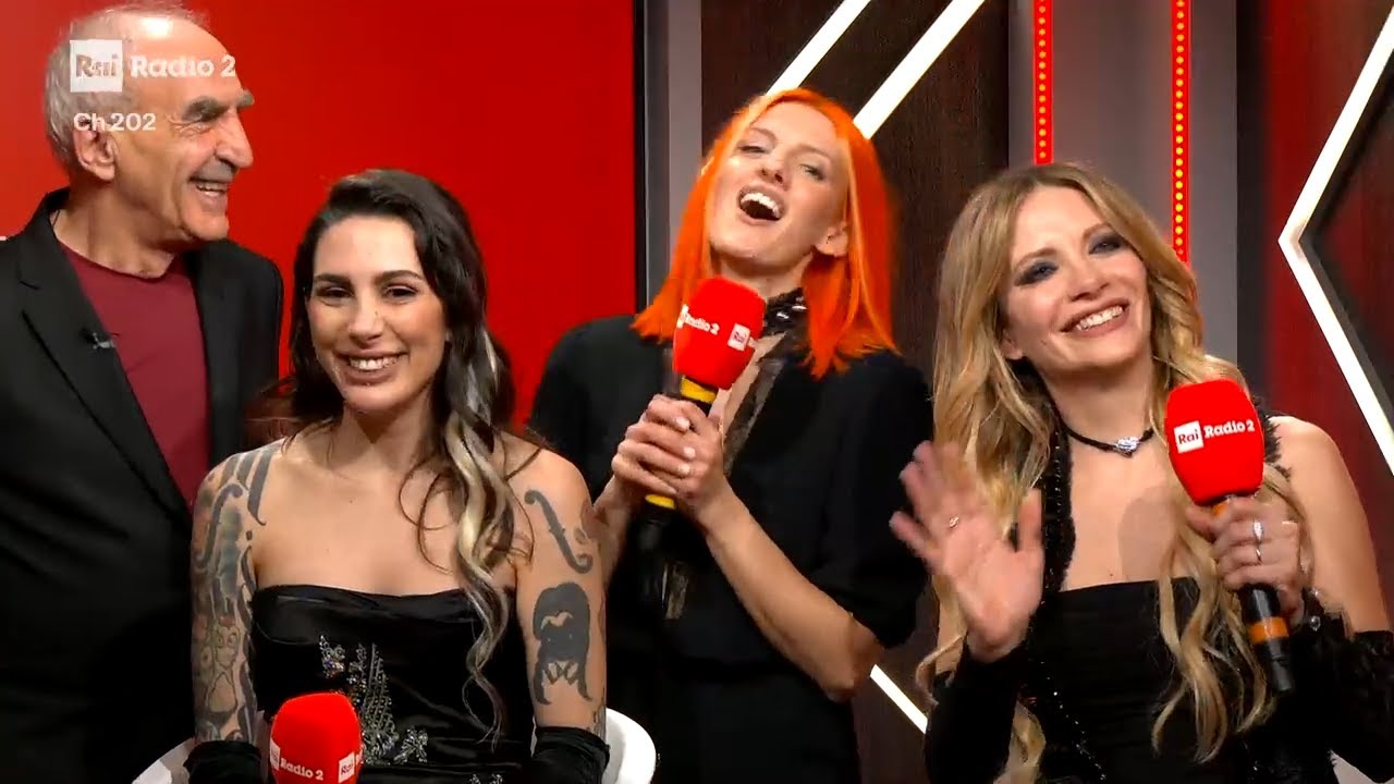Intervista alle Bambole di Pezza (Prima Serata) - Radio2 a Sanremo 2026