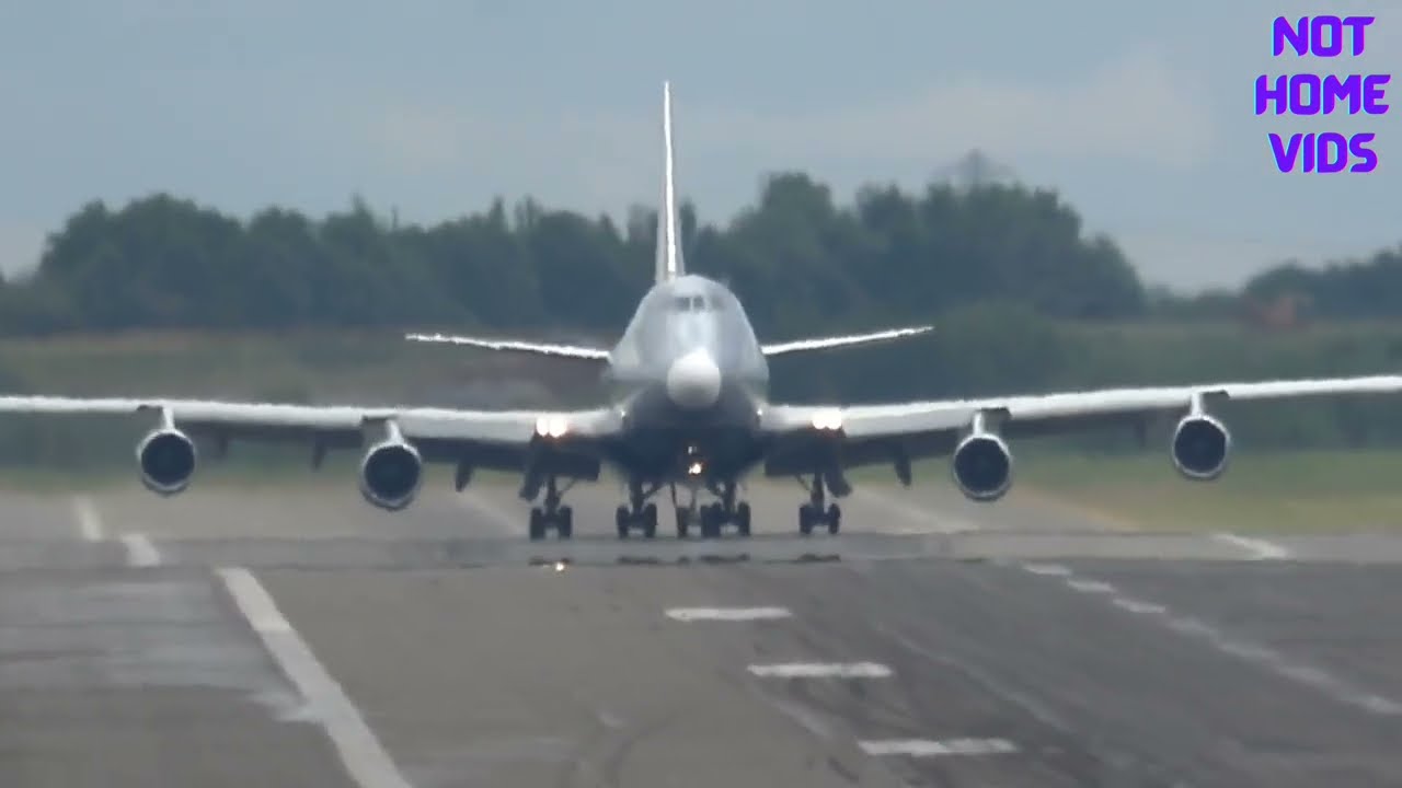 Boeing 747-467F Take Off From Birmingham Airport. #birminghamairport #aviation #planespotting