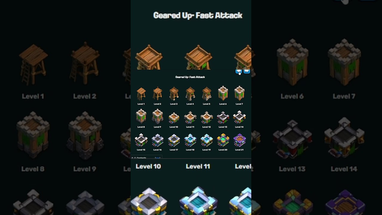 Clash of Clans Archer Tower Evolution: Level 1 to Max! 🏹