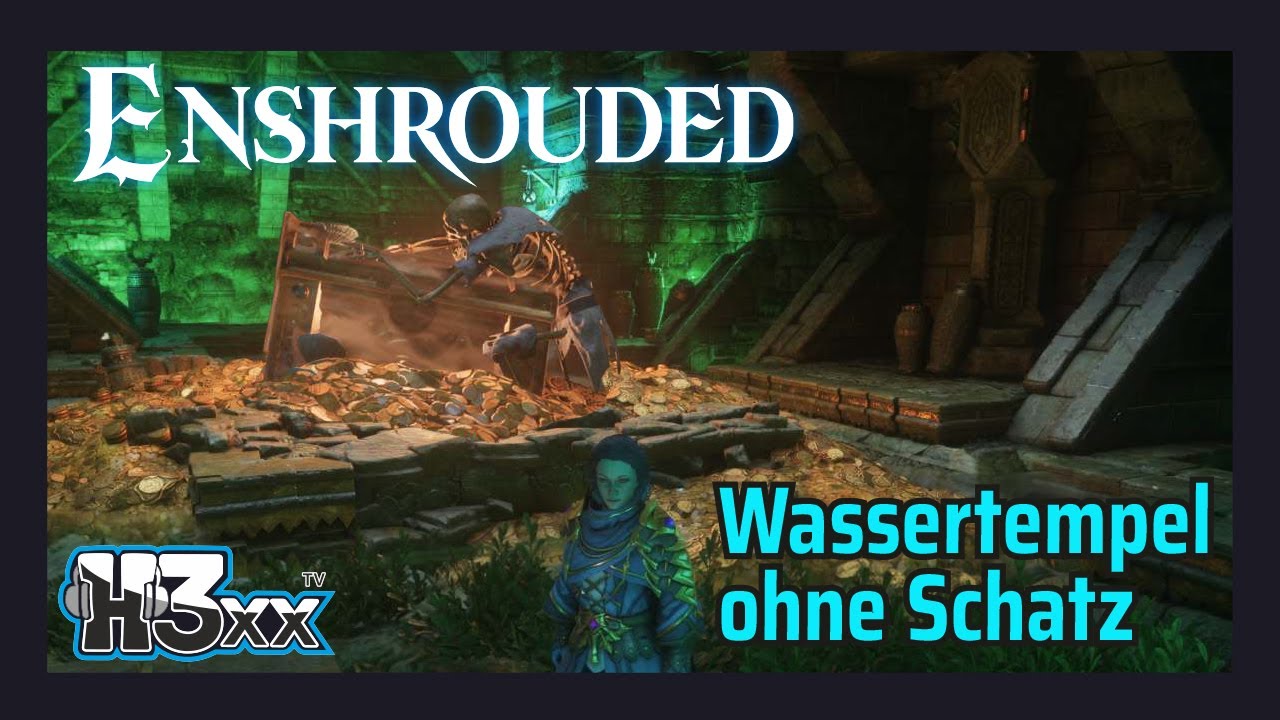 🌊 Enshrouded &ndash; Folge 20: Wassertempel, neue Gebiete und der fehlende Schatz
