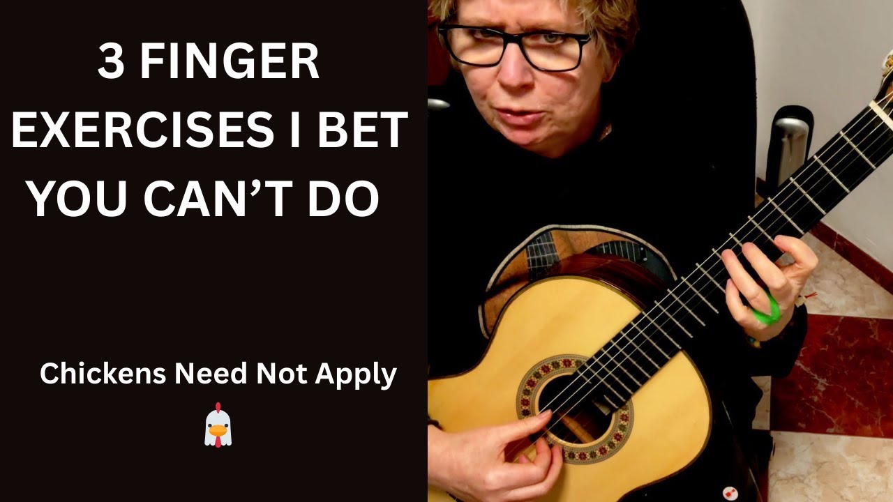 3 Finger Exercises Only Classical Guitarists Can Do