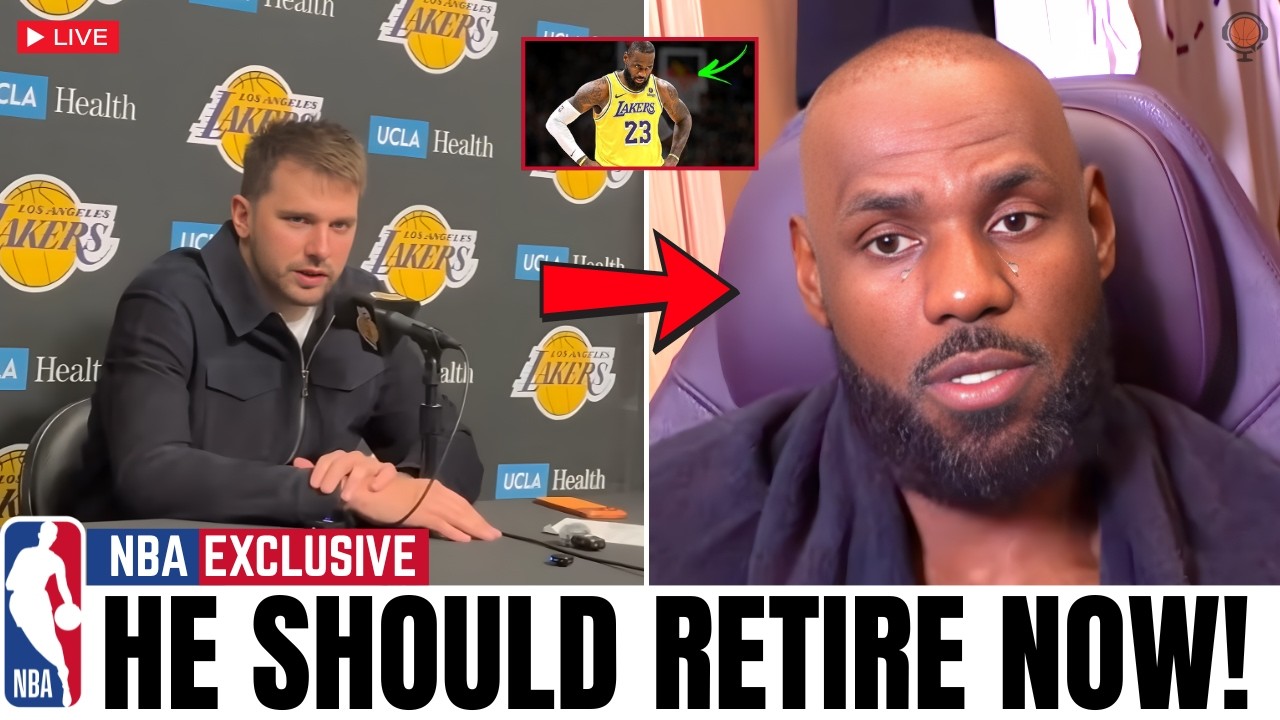Luka Dončić GOES OFF On LeBron James On POOR OFFENSIVE REBOUNDING!