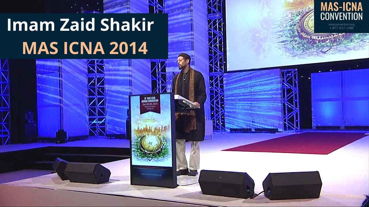 Imam Zaid Shakir,  MAS ICNA 2014