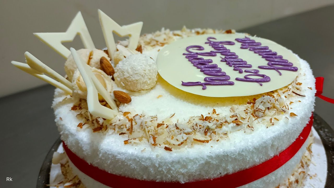 how to make Rafaello cake @ratheesh_kottakkal