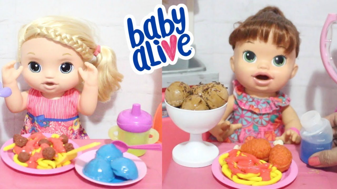 Baby Alive 1 Hora de Vídeos com as Melhores Comidinhas para Baby Alive