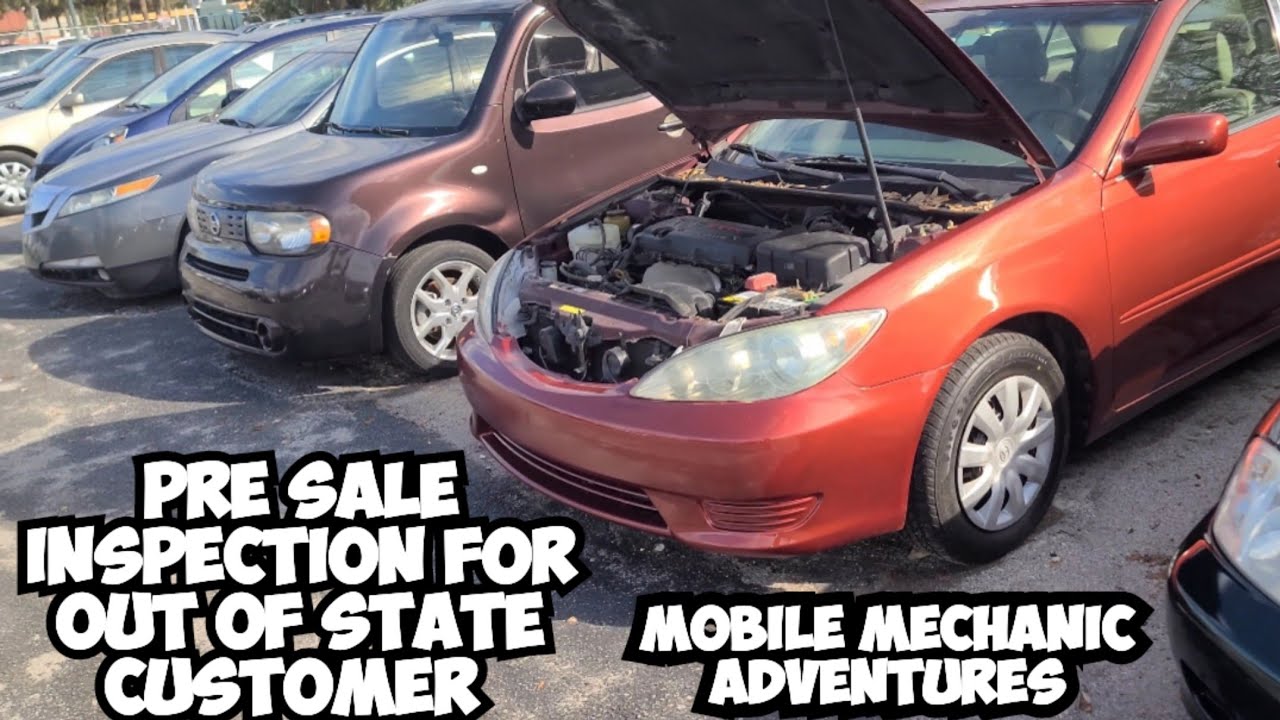 My 1st Pre-Sale inspection as a Mobile Mechanic in Central Florida for an out of State Customer