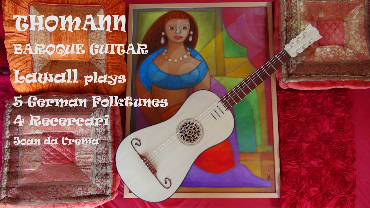 Thomann baroque guitar Old German Folk + da Crema