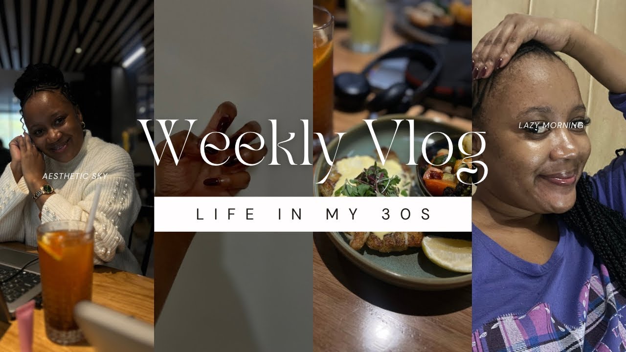 Weekly Vlog: Spend a couple of days with me || New Hair😍 nails 💅 and lashes🥹 || SA YouTuber…♥️