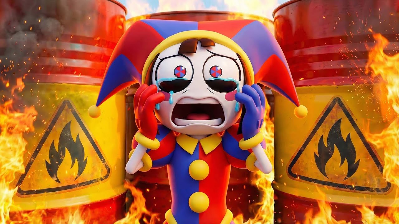 Warning Signs Everywhere — Pomni Realizes There’s No Escape | Pomni Animation 🌀⚠️