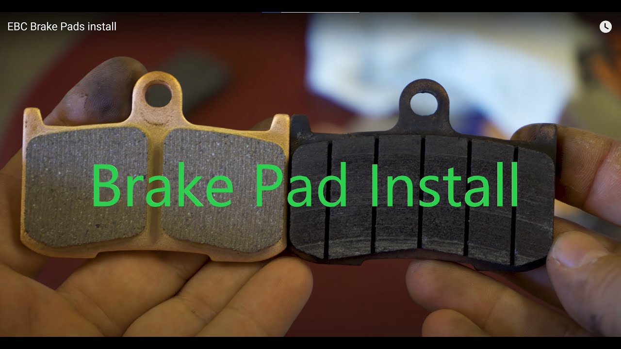 EBC Brake Pads install