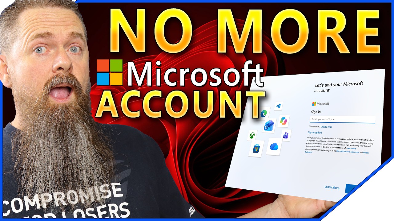 Установка Windows 11 с локальной учётной записью стала проще, чем когда-либо