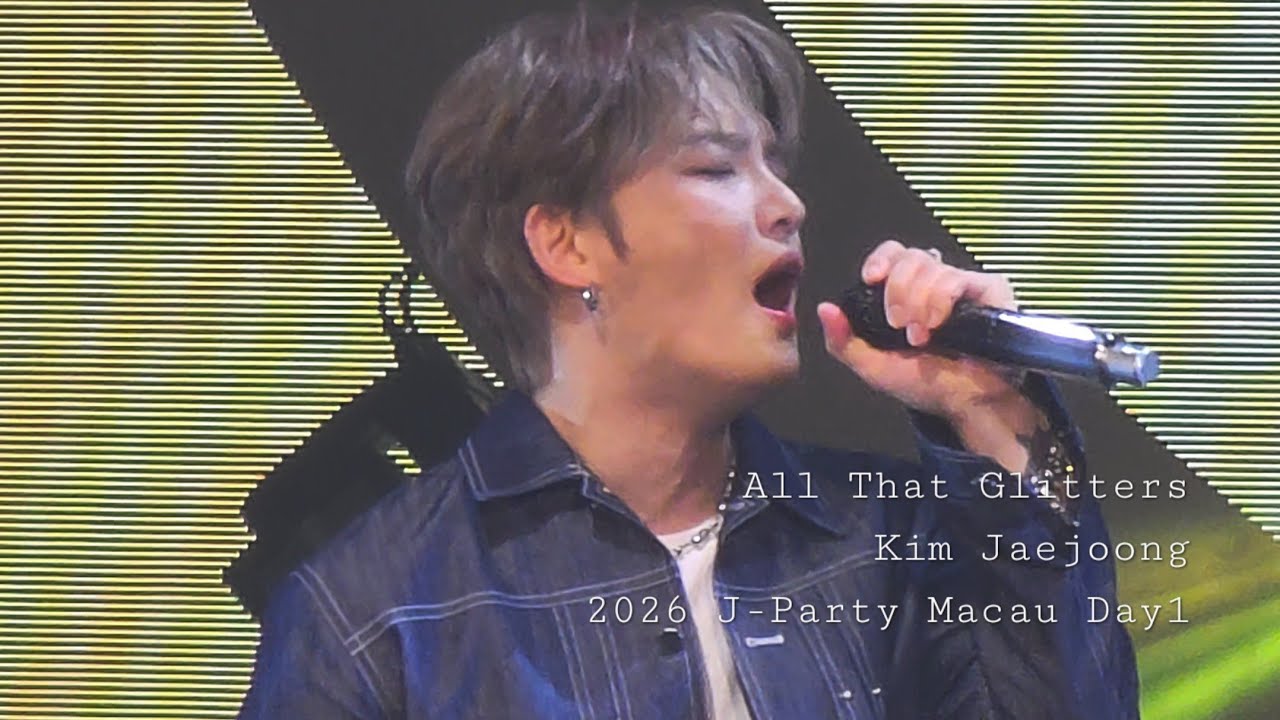 All That Glitters #김재중 2026 J-Party Macau Day1